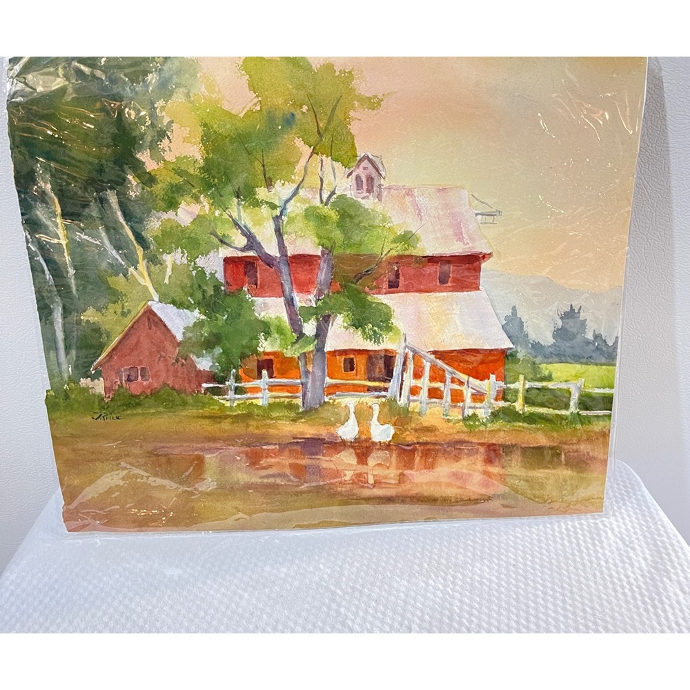 Original Signed Watercolor